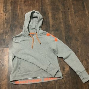 Womens orange theory hoodie- medium